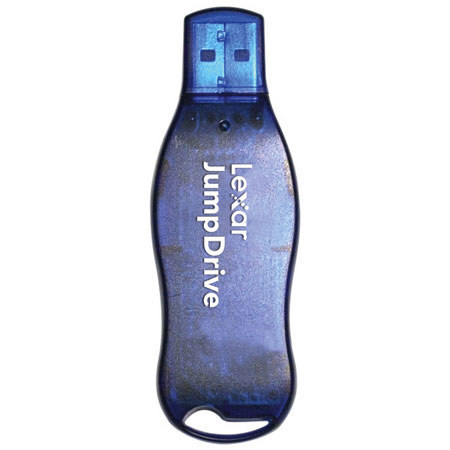 Lexar JumpDrive Portable USB 2.0 Pro Data Storage Device, 40x, 2 GB Capacity.