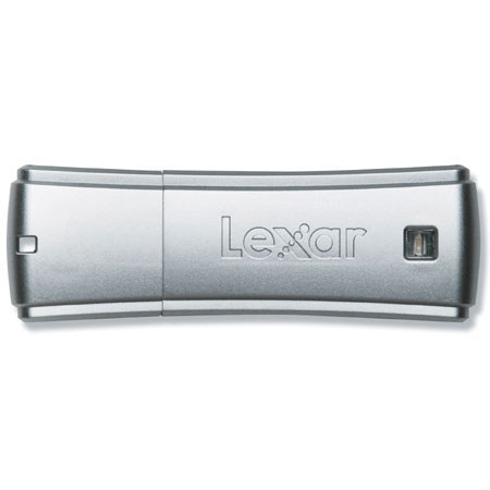 Lexar JumpDrive Secure II, 1 GB Portable Data Storage Device with USB 2.0 Interface,