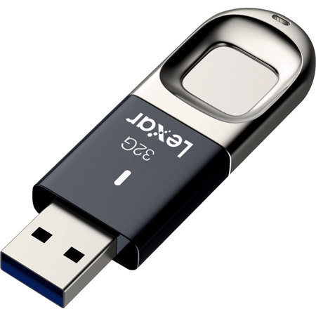 Lexar 32GB JumpDrive Fingerprint F35 USB 3.0 Flash Drive