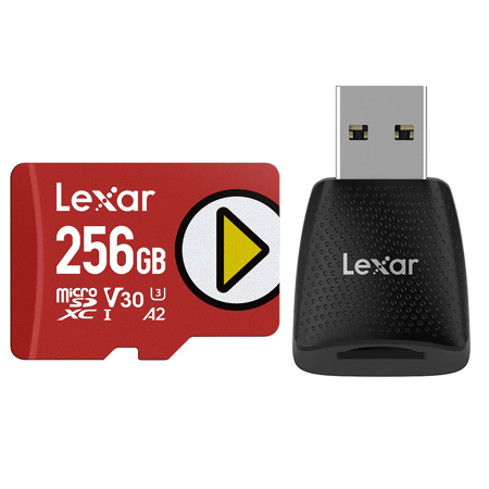 Lexar PLAY UHS-I V30 A2 microSDXC Memory