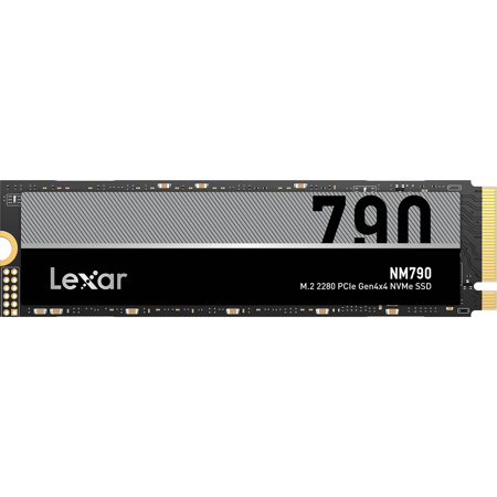 Lexar NM790 2TB PCIe Gen 4x4 NVMe M.2 Internal SSD