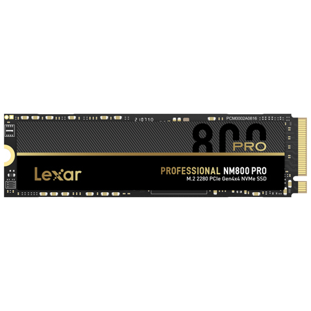 Lexar NM800 Pro 1TB PCIe Gen4 NVMe M.2 Internal SSD