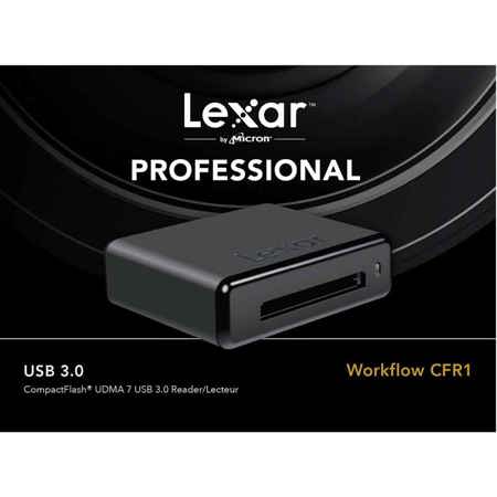 Lexar Professional Workflow CFR1 CompactFlash USB 3.0 Card Reader