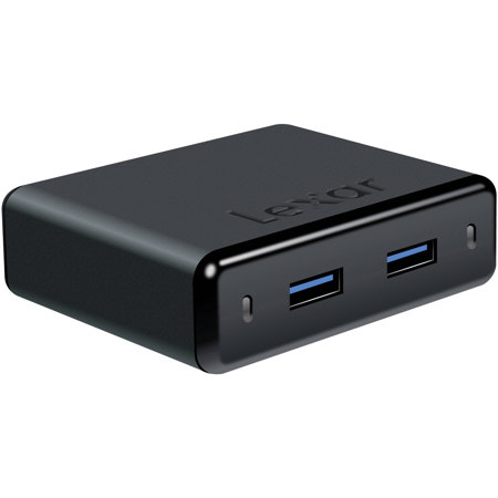 Lexar Professional Workflow UH1 Two-Port USB 3.0 Reader Hub
