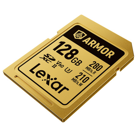 SDXC UHS-II V60】 GOLD 128GB ProGrade Digital SDXC UHS-II V60 GOLD 128GB Memory Card