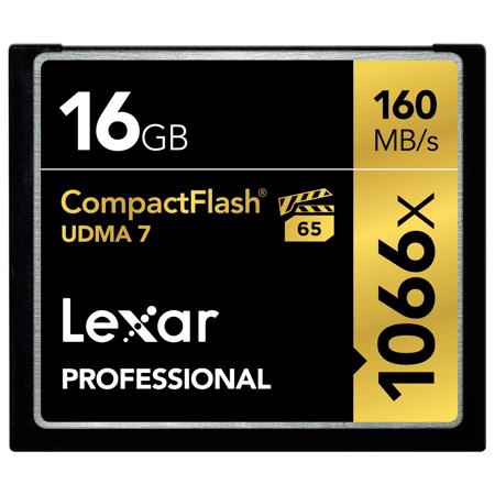 Lexar 16GB Professional CF Memory Card (2 Pack)