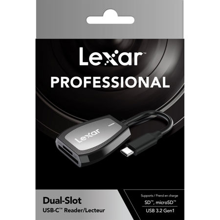 Lexar Professional USB-C Dual-Slot Reader For SD Card & MicroSD Card USB 3.2 Gen 1 - RW470 High-Speed Sdxc Card Reader 2-Year Local Manufacturer Warranty - View #6