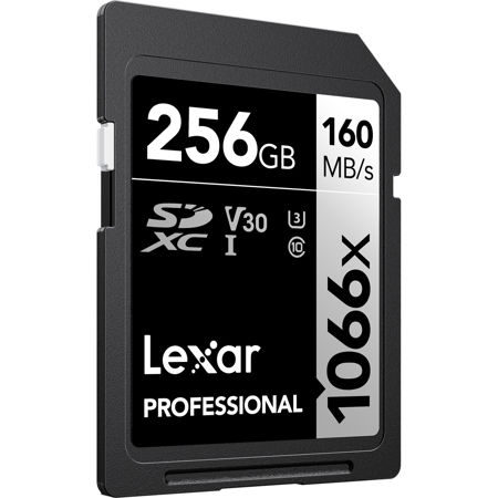 Lexar SILVER Series Professional 1066x 256GB UHS-I U3 SDXC Memory Card, 2-Pack