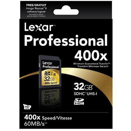 Lexar 32GB Professional UHS-1 SDHC Memory Card