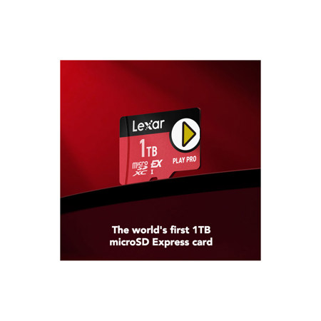 Lexar PLAY PRO 1TB microSDXC Express Card