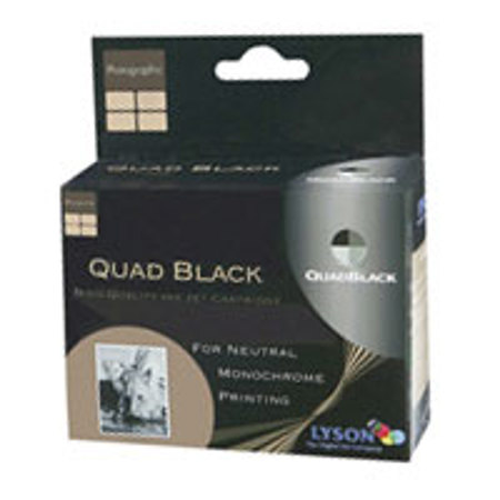 Lyson Daylight Darkroom Quad Black Ink Cartridge, Replaces the Cyan Cartridge on the Epson Stylus Photo 2200 Inkjet Printer.