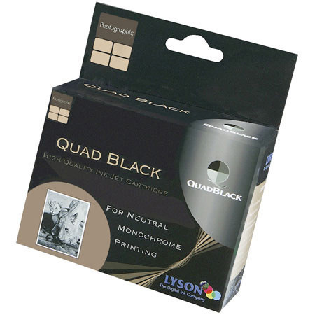 Lyson Neutral Black Quad Ink Cartridge, for the Black Slot of the Epson Stylus Photo 780, 785, 825, 870, 875, 890, 900, 1270 &amp; 1280 Inkjet Printers