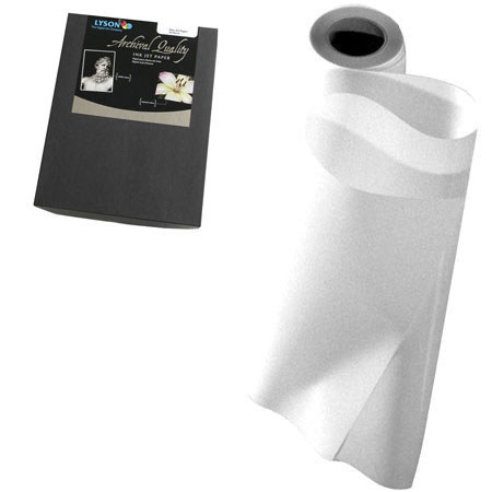Lyson Standard Fine Art Luster Watercolor Inkjet Paper, 310gsm., 24"x39' Roll