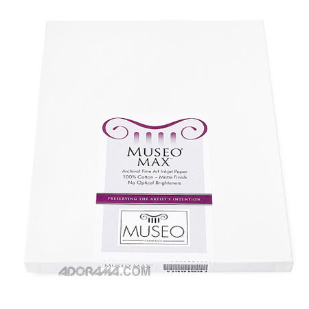 Museo Max, Fine Art Matte Inkjet Paper, 365gsm, 21mil, 35x47", 25 Sheets.