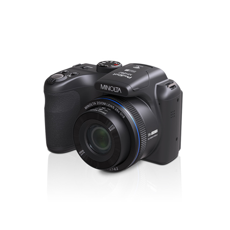 Minolta ProShot MN26Z 20MP Full HD Camera with 26x Optical Zoom Black