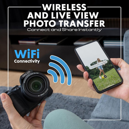 まみ］カメラ4台 Minolta MN40Z ProShot 20 MP / 1080P FHD Bridge Camera with 40x