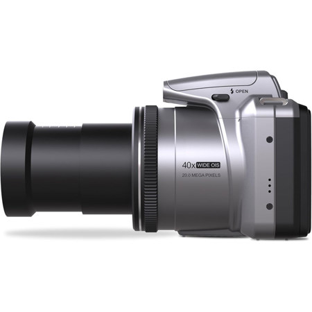 Minolta MN40Z ProShot 20 MP / 1080P FHD Bridge Camera with 40x