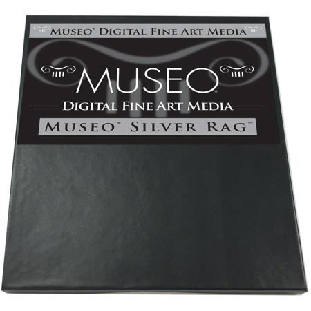 Museo Silver Rag Glossy Fine Art Paper (35x47"), 25 Sheets