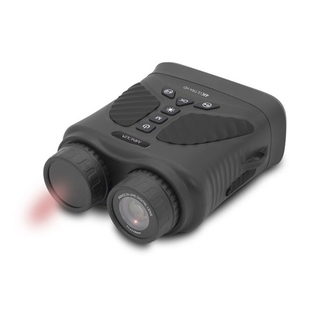 Minolta MNDM10B 10x25 Digital Night Vision Monocular with 4K Ultra HD Camera