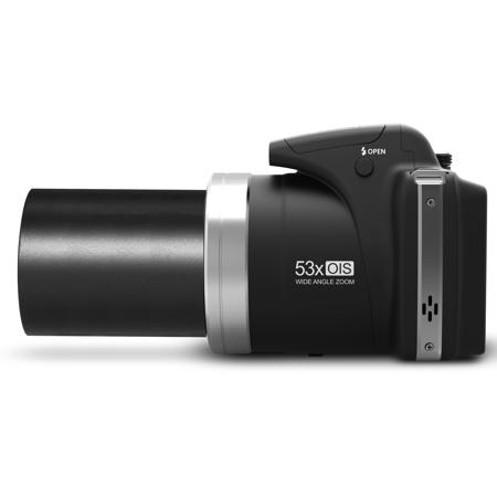 Minolta MN53Z 16MP FHD Wi-Fi Bridge Camera with 53x Optical Zoom