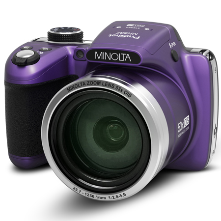 Minolta MN53Z 16MP FHD Wi-Fi Bridge Camera with 53x Optical Zoom