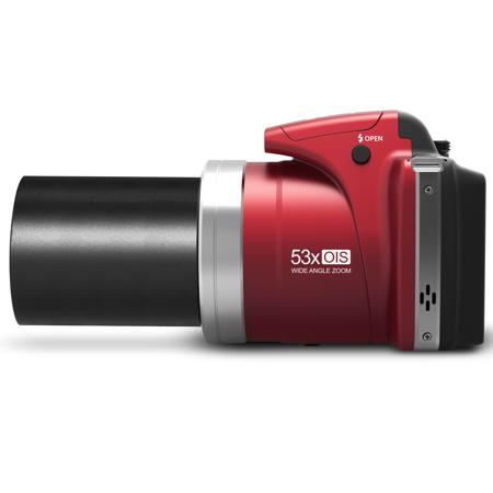 Minolta MN53Z 16MP FHD Wi-Fi Bridge Camera with 53x Optical Zoom