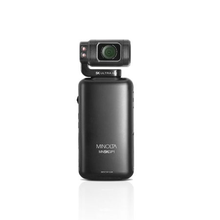 Minolta MN5KGP1 20MP 5KUHD Wi-Fi Handheld Pocket Camcorder w