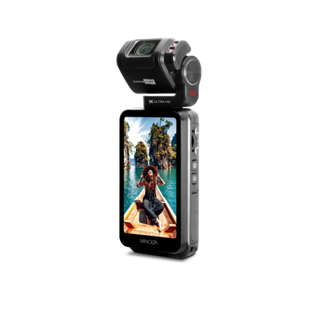 Minolta MN5KGP1 20MP 5KUHD Wi-Fi Handheld Pocket Camcorder w