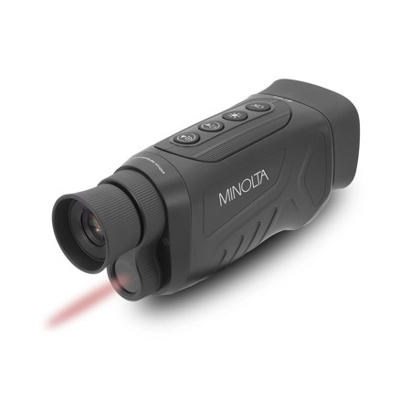 Minolta MNDM625 6x25 Digital Night Vision Monocular with 4K Ultra HD Camera