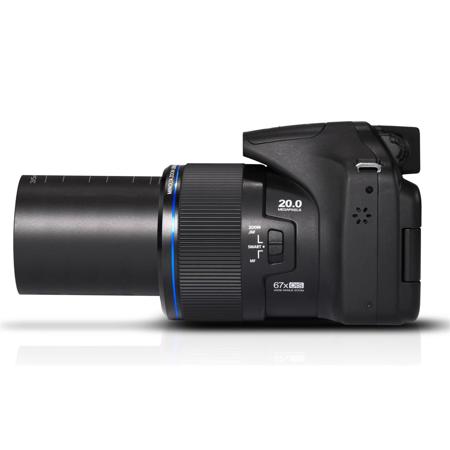 Minolta MN67Z 20MP FHD Wi-Fi Bridge Camera with 67x Optical Zoom