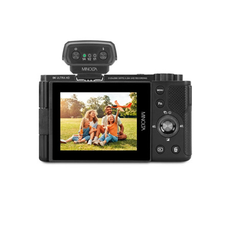 Minolta MNF10Z 72MP 5K Ultra HD Digital Camera with 10x Optical Zoom