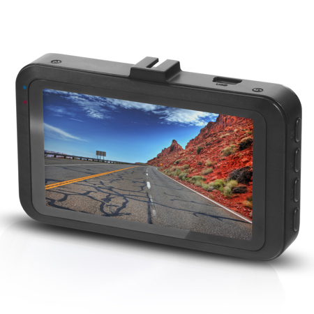Minolta MNCD330 12MP Full HD 3.0" LCD Screen Dash Camera, Blue