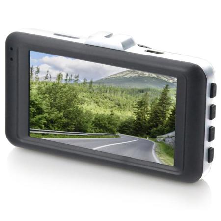 Minolta MNCD50 12MP 1080p FHD Car Dash Cam, 3.0" LCD & G-Sensor, Silver