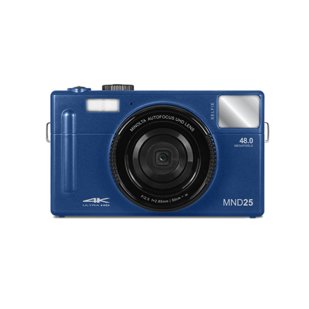 Minolta MND25 48MP 4K Ultra HD 3.0" LCD Screen Digital Camera