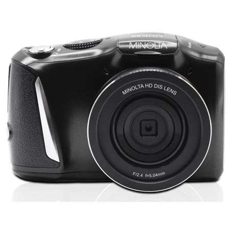 Minolta MND50 48MP 4K Ultra HD 3.0" LCD Screen Digital Camera, Black