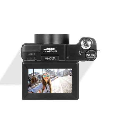 Minolta MND60V 64MP 4K UHD Auto Focus Vlogging and Content