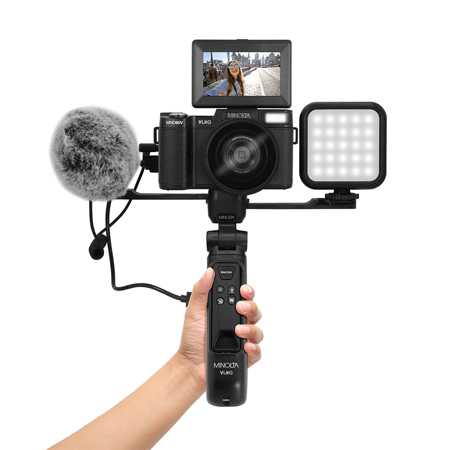 Minolta MND60V 64MP 4K UHD Auto Focus Vlogging and Content