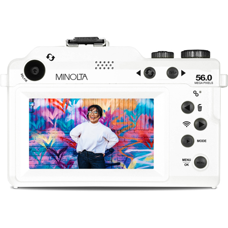 Minolta MND65 56MP 4K Ultra HD Wi-Fi Selfie Shot Digital Camera
