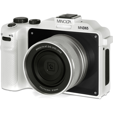 Minolta MND65 56MP 4K Ultra HD Wi-Fi Selfie Shot Digital Camera