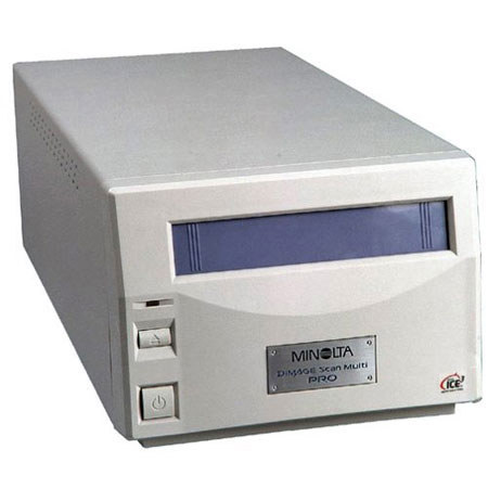 Disc. - Minolta DiMAGE Scan Multi Pro Film Scanner (4800 dpi, 16 Bit A/D conversion, Digital ICE Technology, scans up to 6x9cm)