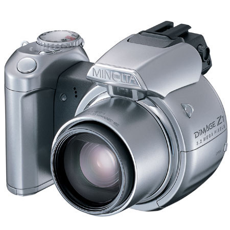 Konica - Minolta DiMAGE Z1 Point & Shoot Digital Camera Kit, 3.2 Megapixel, 10x Optical / 42x Digital Zoom