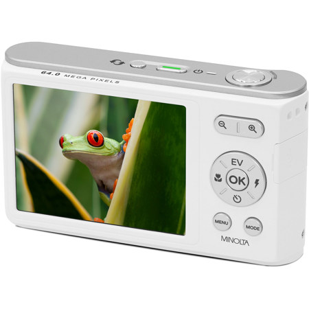 Minolta MNZ6E 64MP 4K Ultra HD Wi-Fi Dual LCD Screen Digital Camera