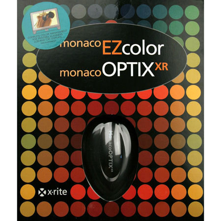 Monaco Systems EZcolor Software & MonacoOptix XR Hardware Color Profiling Bundle.