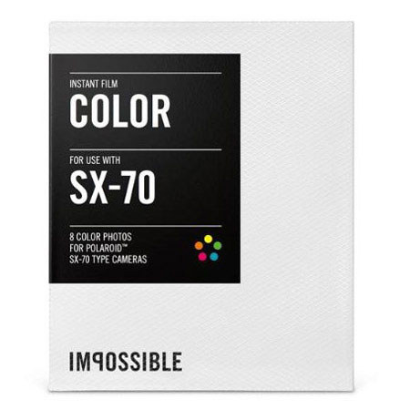 Impossible Color Film for Polaroid SX-70 Cameras, Single Pack