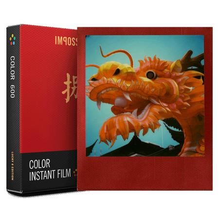 Impossible Lucky 8 Color Film for Polaroid 600 - Special 2017 Edition, 8 Exp