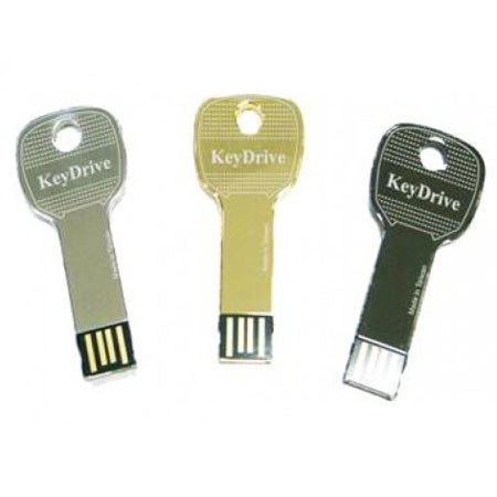 Impecca 401 USB Key Drive 4GB - Silver, Direct Connect