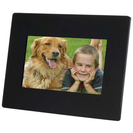 Impecca DFM-710 7" Digital Photo Frame, Black