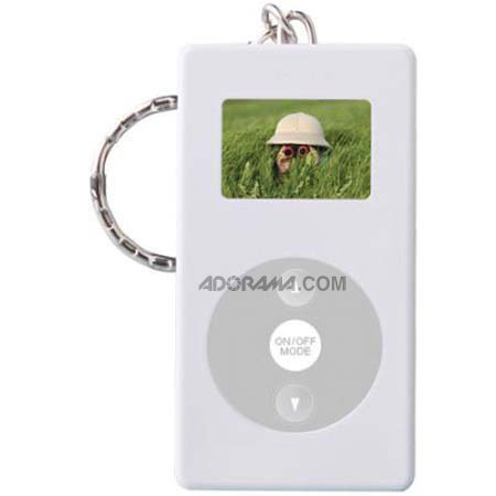Impecca DPV150N 1.5in LCD Digital Photo Keychain, White