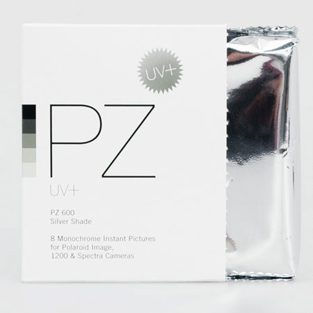 Impossible,Pz Silver Shade 600 Uv+ Film 8 Exp ASA/600