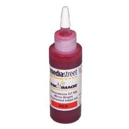 Media Street G7B04R G-Chrome RB Printers Ink, Red